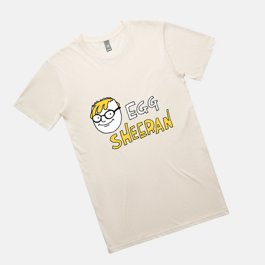 PRE-ORDER: Egg Sheeran Adults T-Shirt