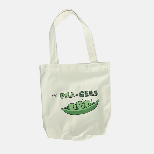 Pea Gees Tote Bag